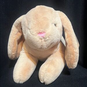Plush Beige Bunny Soft Toy - Cozy Cuddly Comfort